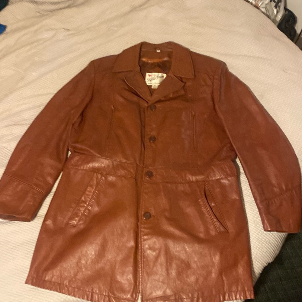 Leather jacket
